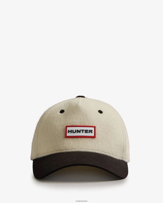 Hunter Men PF0RJ497 Wool Logo Baseball Cap