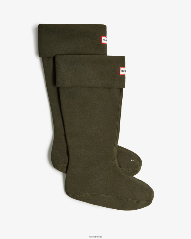 Hunter Men PF0RJ397 Recycled Fleece Cuff Tall Boot Socks