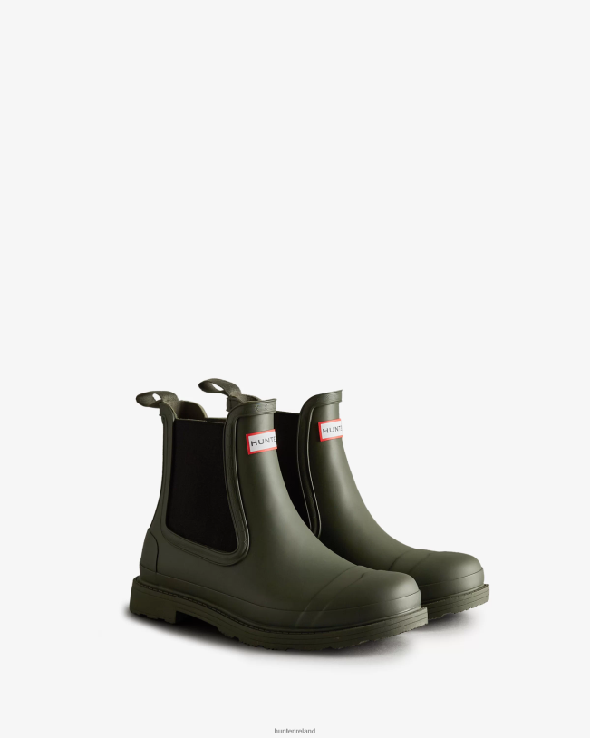 Hunter Men PF0RJ506 Commando Chelsea Boots