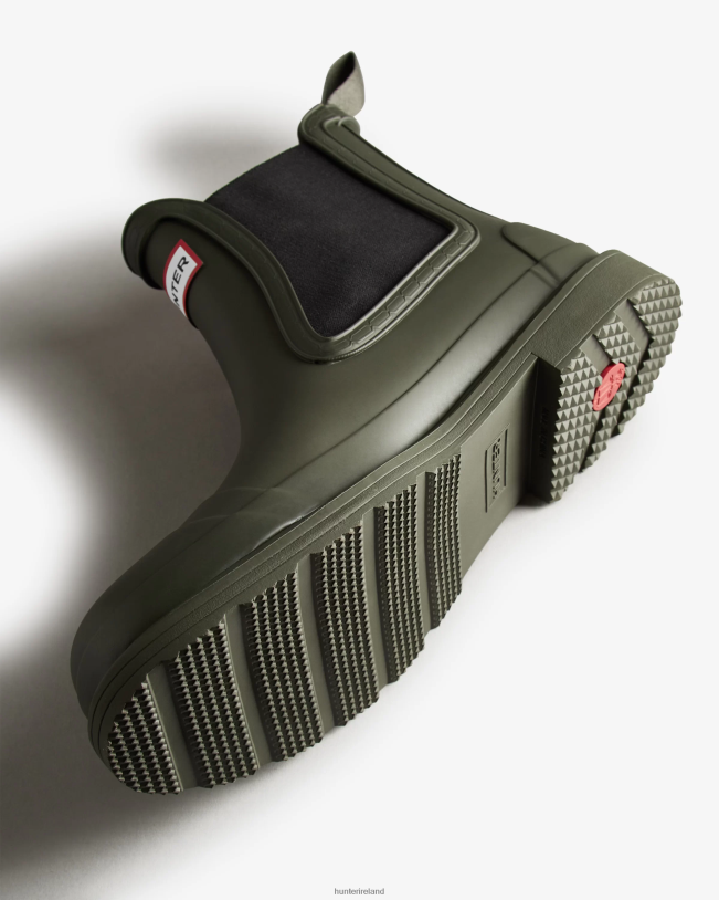 Hunter Men PF0RJ506 Commando Chelsea Boots