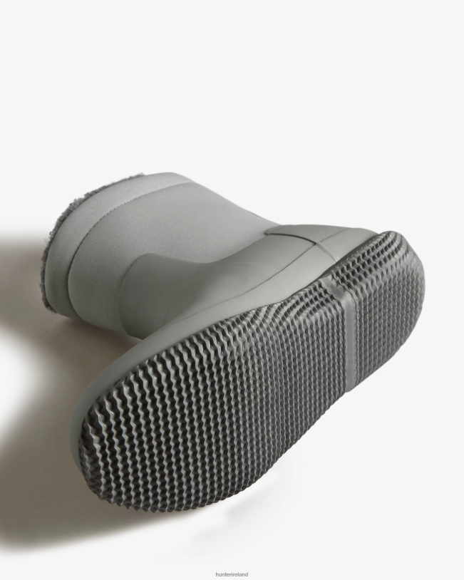 Hunter Men PF0RJ599 Insulated Roll Top Vegan Shearling Boots