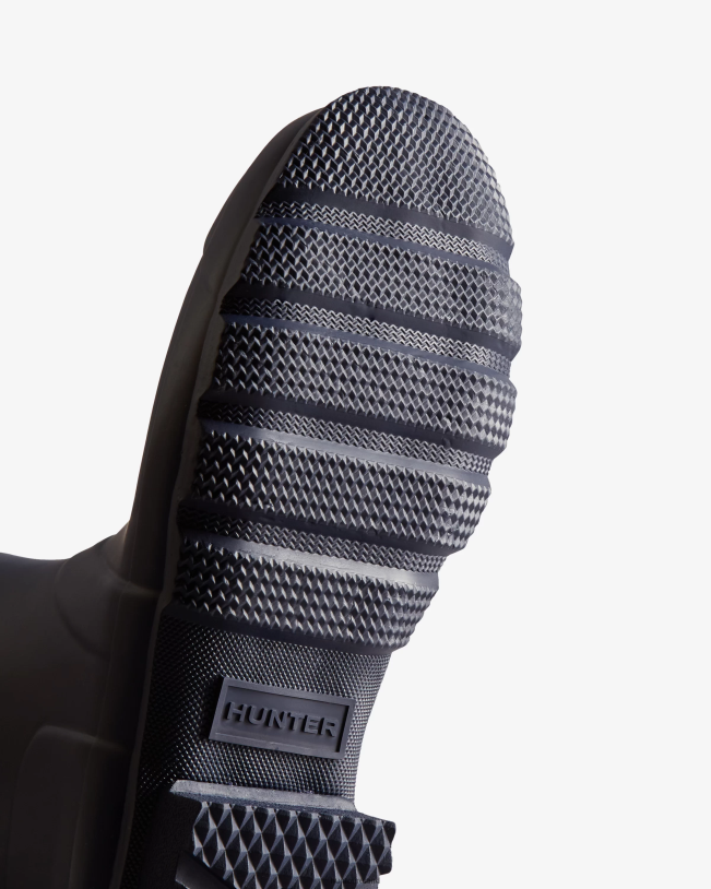 Hunter Men PF0RJ542 Rowing Blazers Zig Zag Short Rain Boots