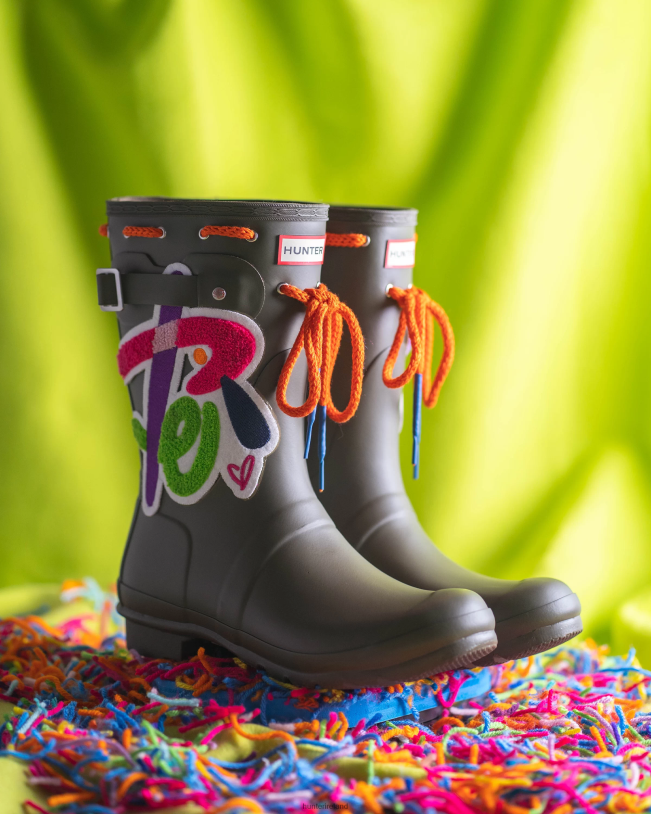 Men PF0RJ539 Hunter X Sam Lao Original Short Rain Boot