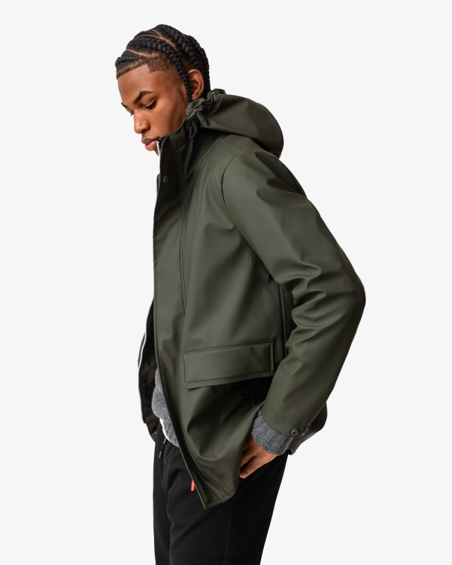 Hunter Men PF0RJ609 Lightweight Waterproof Rain Jacket