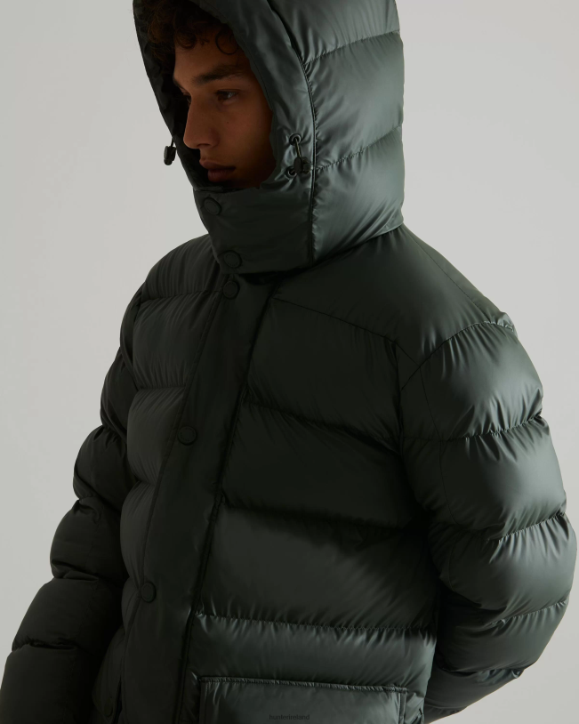 Hunter Men PF0RJ615 Insulated Rubberized Puffer Coat