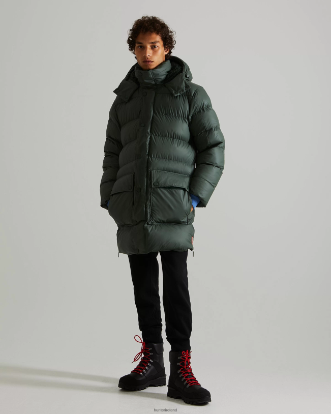 Hunter Men PF0RJ615 Insulated Rubberized Puffer Coat