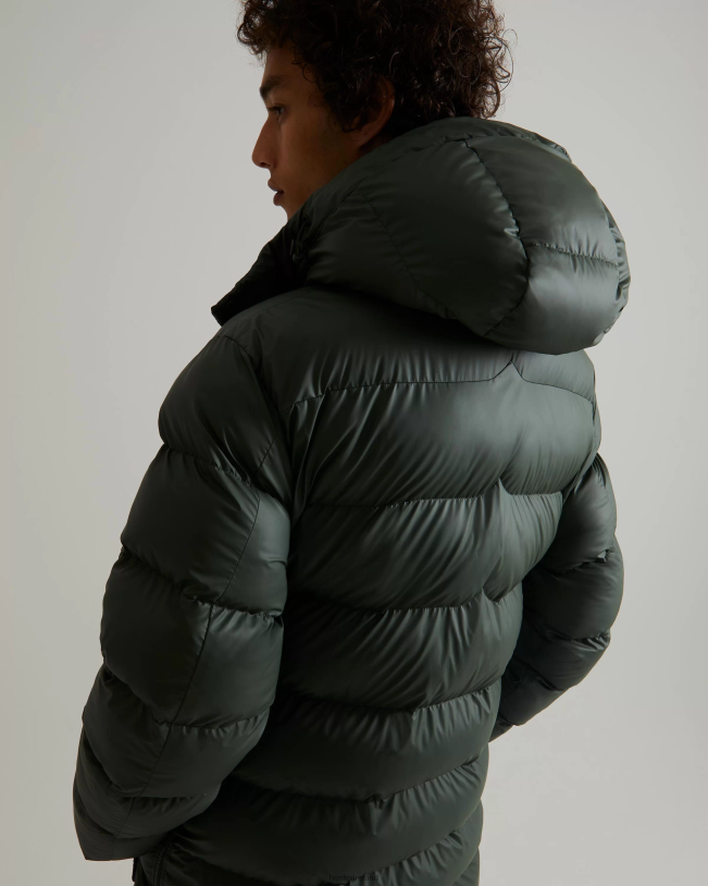 Hunter Men PF0RJ615 Insulated Rubberized Puffer Coat