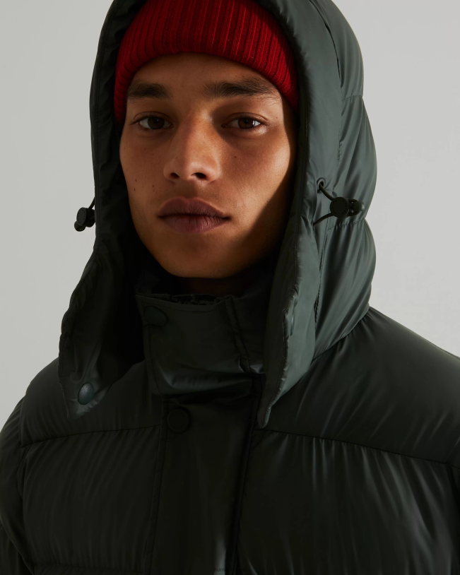 Hunter Men PF0RJ615 Insulated Rubberized Puffer Coat