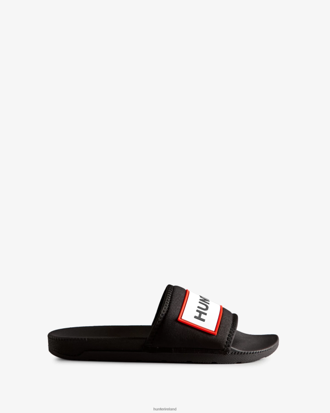 Hunter Men PF0RJ569 Neoprene Logo Slides