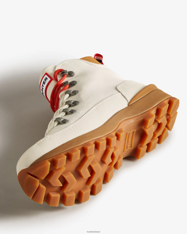 Hunter Women PF0RJ118 Canvas Desert Commando Boots