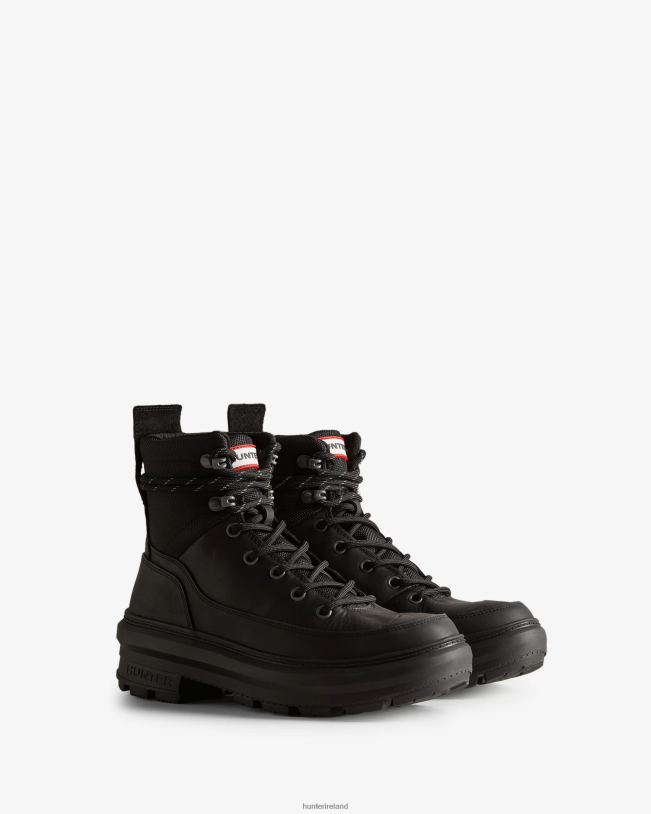 Hunter Women PF0RJ153 Rebel Explorer Leather Commando Boots