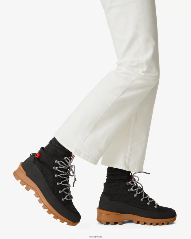 Hunter Women PF0RJ255 Travel Explorer Lace-Up Commando Boots