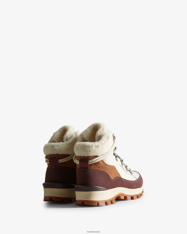 Hunter Women PF0RJ271 Explorer Insulated Lace-Up Leather Commando Boots