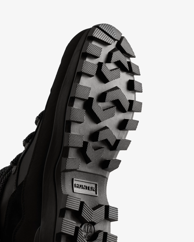 Hunter Women PF0RJ298 Explorer Insulated Lace-Up Leather Commando Boots