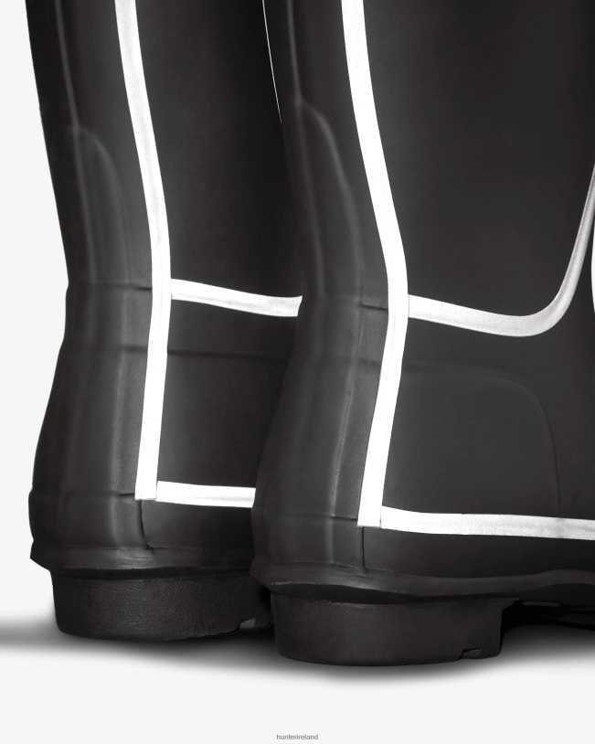 Hunter Women PF0RJ181 Reflective Outline Short Rain Boots