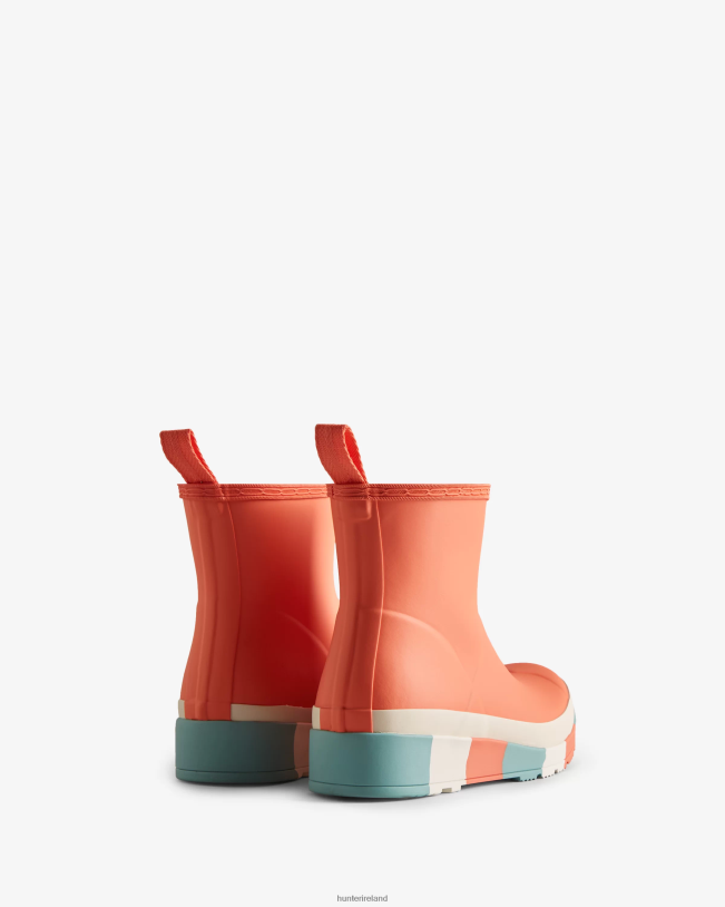 Hunter Women PF0RJ183 PLAY Short Striped Sole Rain Boots