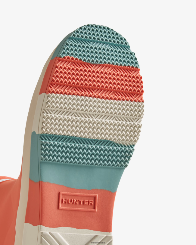 Hunter Women PF0RJ183 PLAY Short Striped Sole Rain Boots