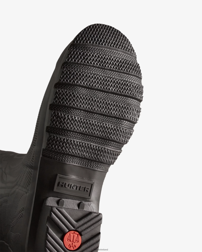 Hunter Women PF0RJ198 Erosion Texture Tall Rain Boots