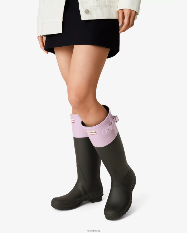 Hunter Women PF0RJ71 Colour Block Tall Rain Boots