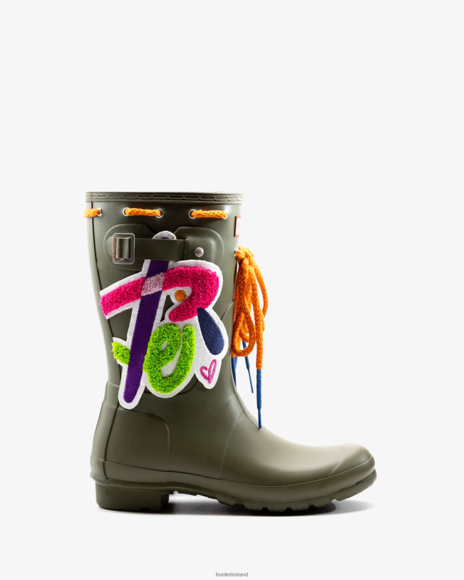 Women PF0RJ123 Hunter X Sam Lao Original Short Rain Boot