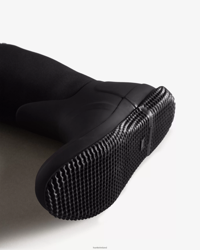 Hunter Women PF0RJ274 Insulated Roll Top Vegan Shearling Boots