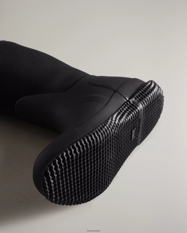 Hunter Women PF0RJ274 Insulated Roll Top Vegan Shearling Boots