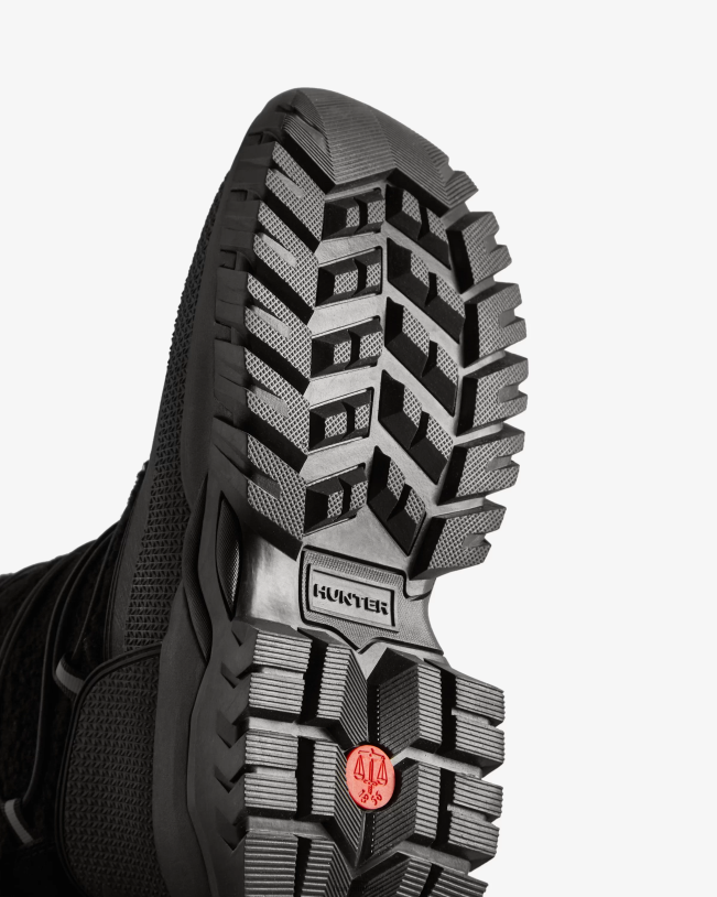 Hunter Women PF0RJ206 Wanderer Vegan Shearling Insulated Short Snow Boots