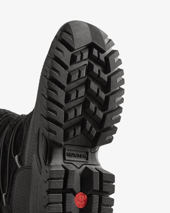 Hunter Women PF0RJ208 Wanderer Vegan Shearling Insulated Tall Snow Boots