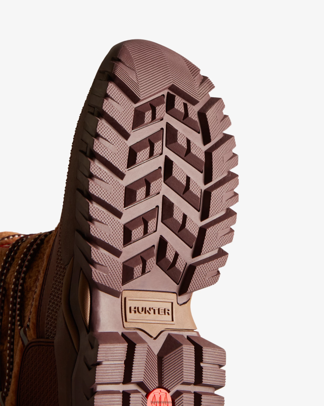 Hunter Women PF0RJ304 Wanderer Vegan Shearling Insulated Short Snow Boots