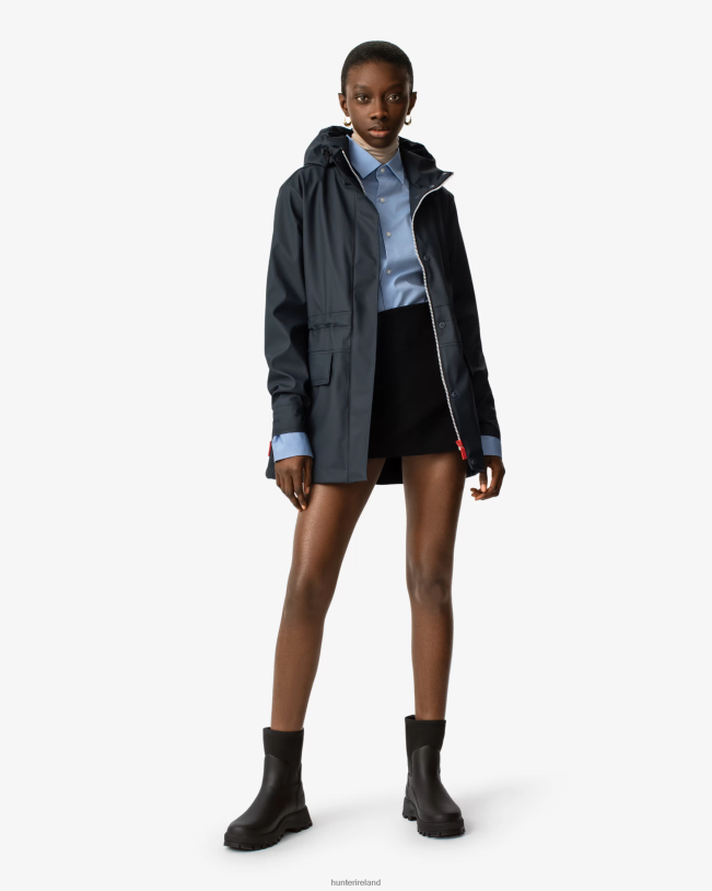 Hunter Women PF0RJ337 Lightweight Waterproof Rain Jacket