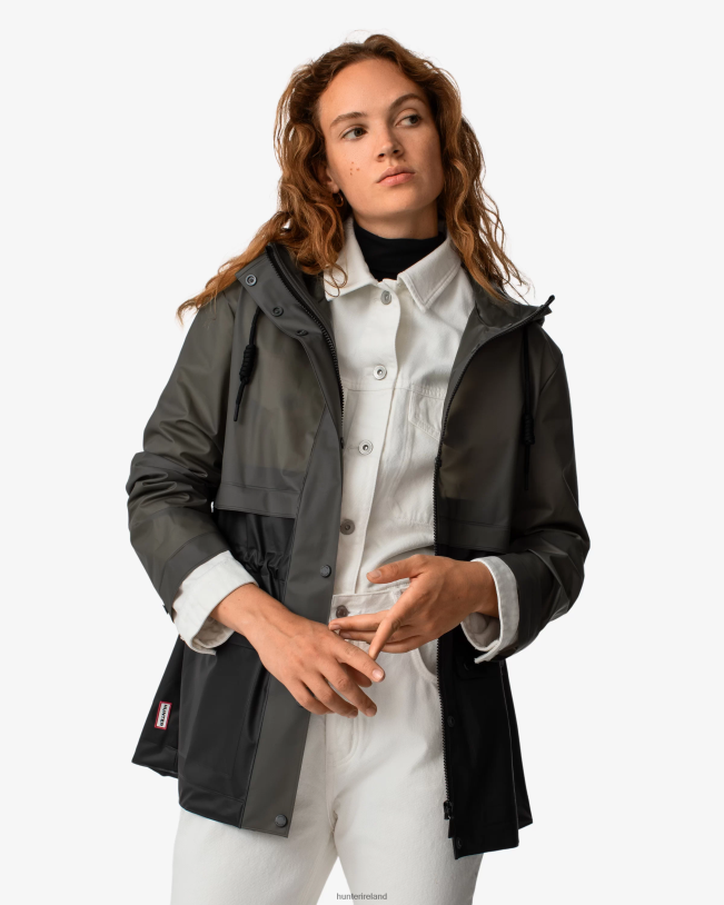 Hunter Women PF0RJ352 Play Transparent Vinyl Waterproof Jacket