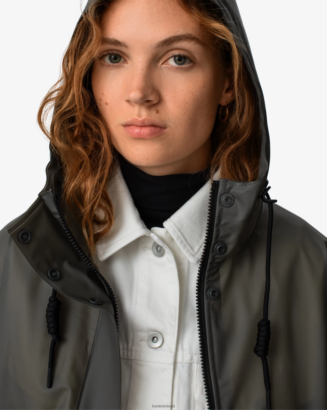 Hunter Women PF0RJ352 Play Transparent Vinyl Waterproof Jacket