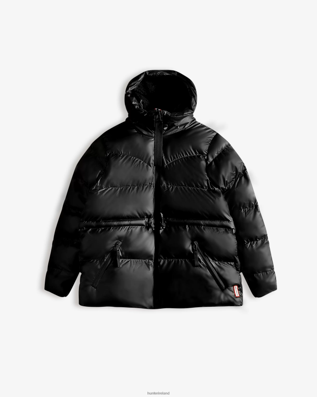 Hunter Women PF0RJ356 Insulated Rubberized A-Line Puffer Jacket