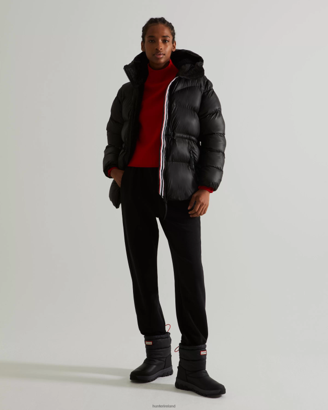 Hunter Women PF0RJ356 Insulated Rubberized A-Line Puffer Jacket