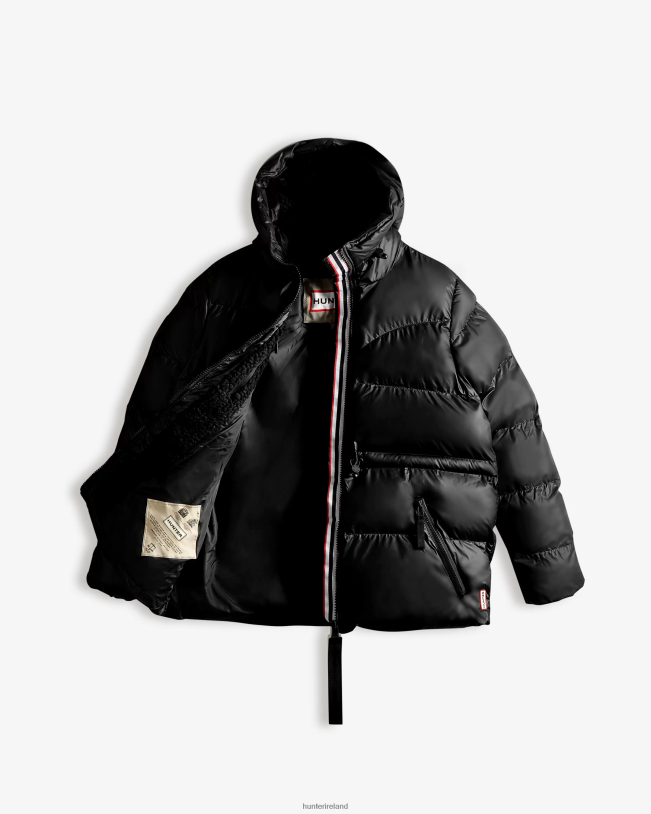 Hunter Women PF0RJ356 Insulated Rubberized A-Line Puffer Jacket