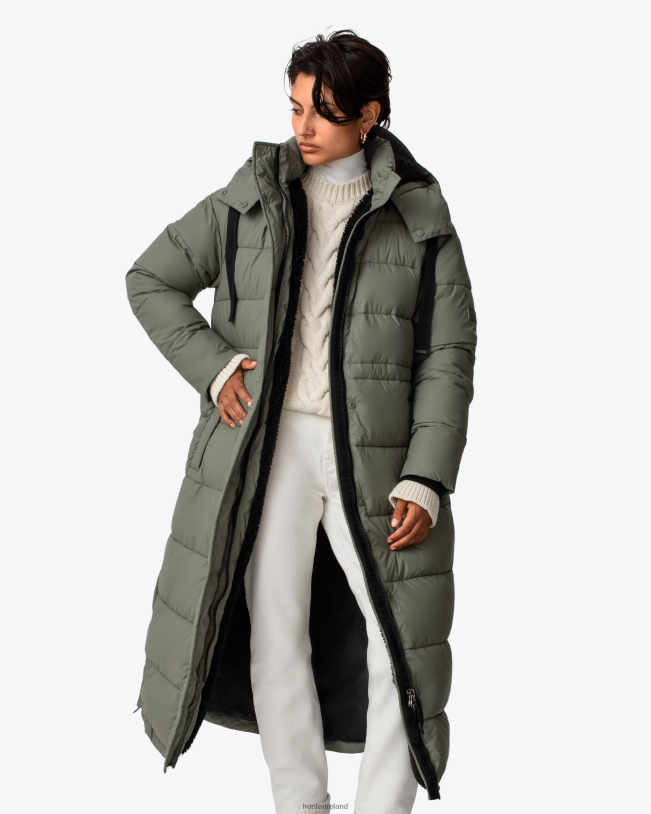 Hunter Women PF0RJ364 Intrepid Insulated Long Puffer Coat