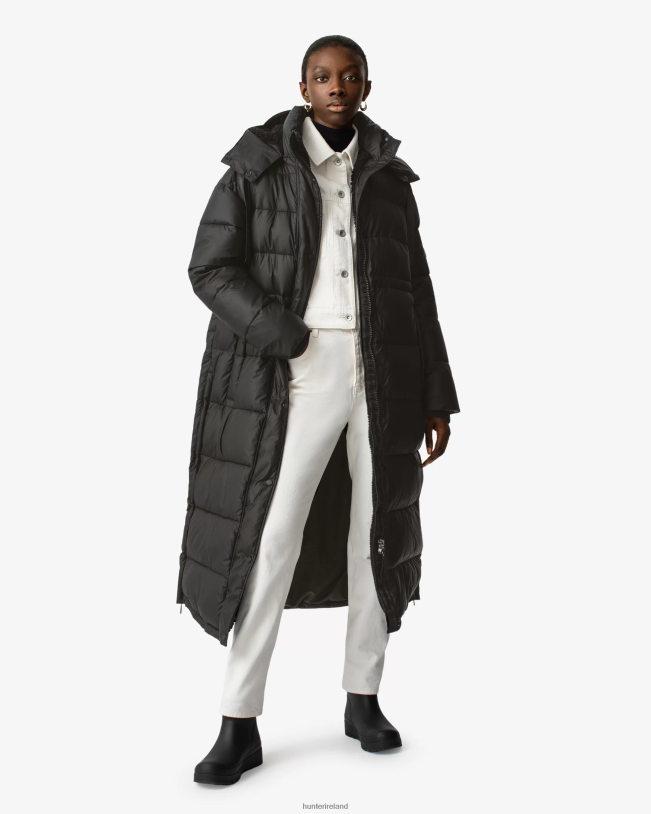 Hunter Women PF0RJ367 Intrepid Insulated Webbing Long Puffer Coat