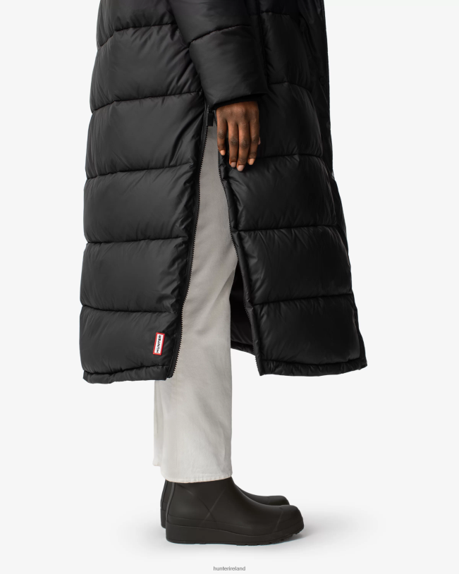 Hunter Women PF0RJ367 Intrepid Insulated Webbing Long Puffer Coat