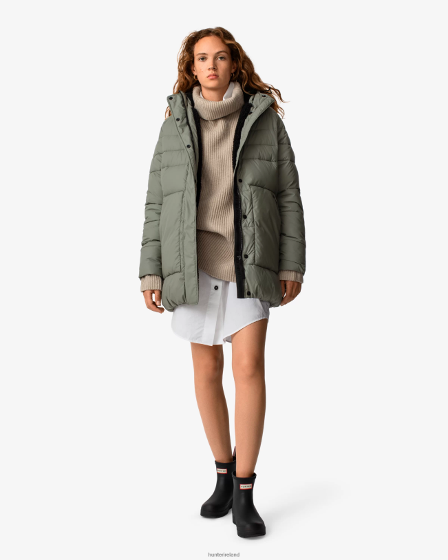 Hunter Women PF0RJ371 Intrepid Insulated Mid Puffer Jacket