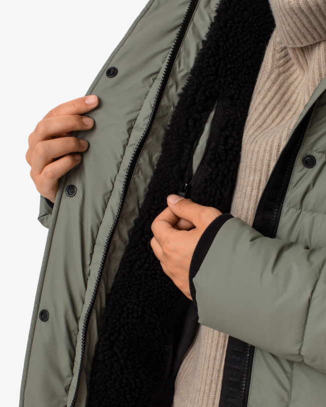 Hunter Women PF0RJ371 Intrepid Insulated Mid Puffer Jacket