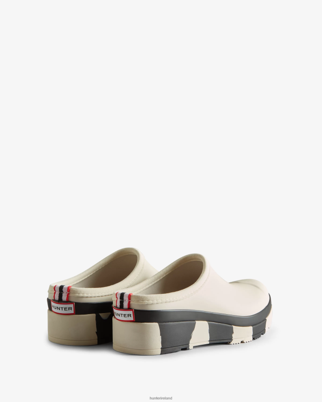 Hunter Women PF0RJ250 PLAY Striped Sole Clogs