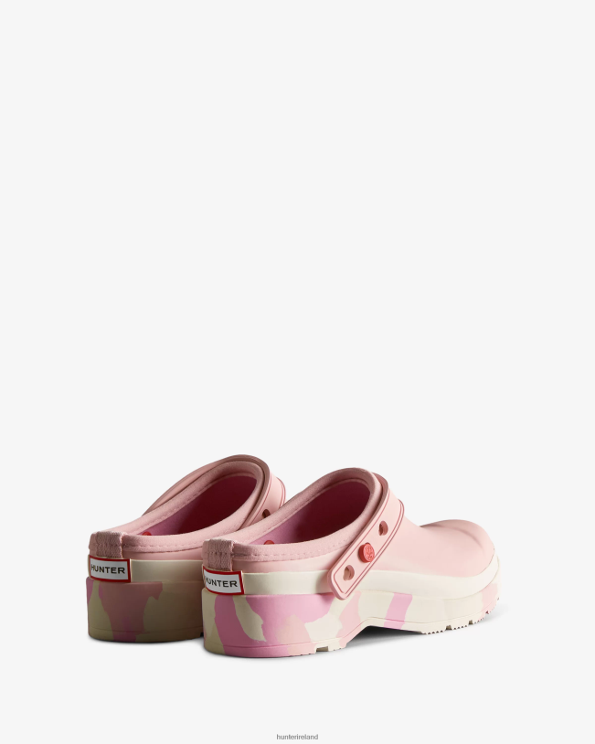 Hunter Women PF0RJ253 Play Colour Splash Sole Strap Clogs