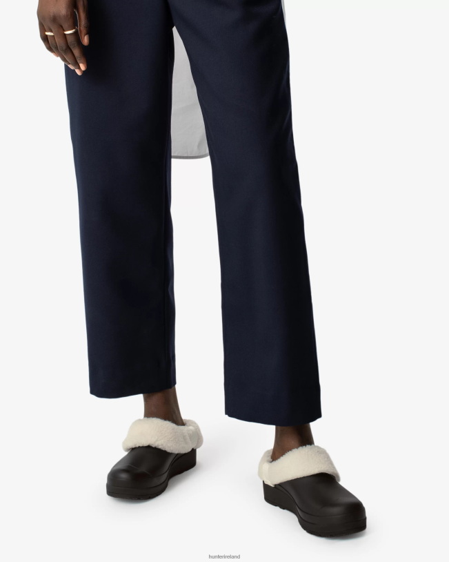 Hunter Women PF0RJ258 Play Vegan Shearling Insulated Clogs