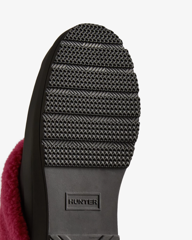 Hunter Women PF0RJ259 Play Vegan Shearling Insulated Clogs