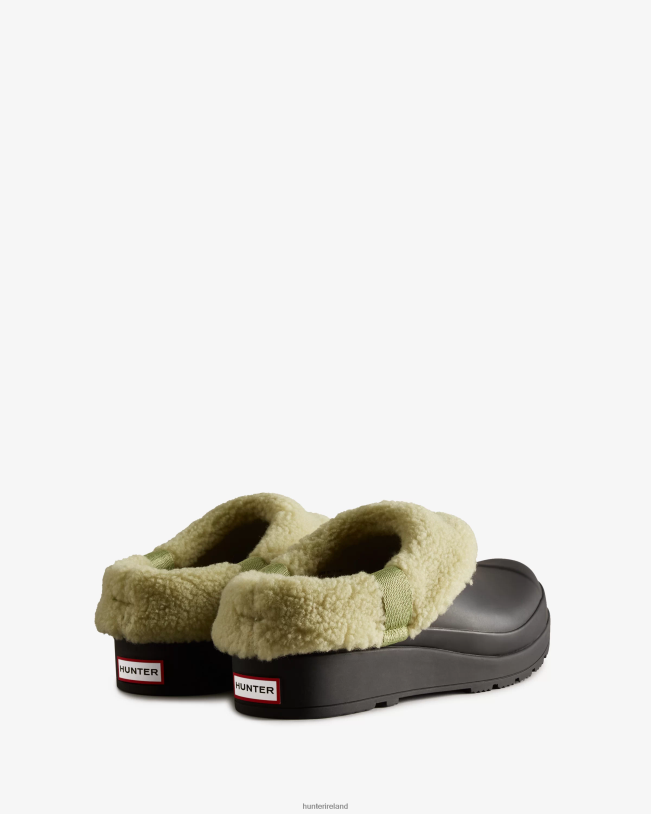 Hunter Women PF0RJ260 Play Vegan Shearling Insulated Clogs