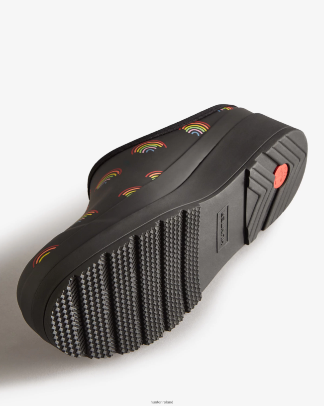 Hunter Women PF0RJ268 Play Mini Rainbow Clogs