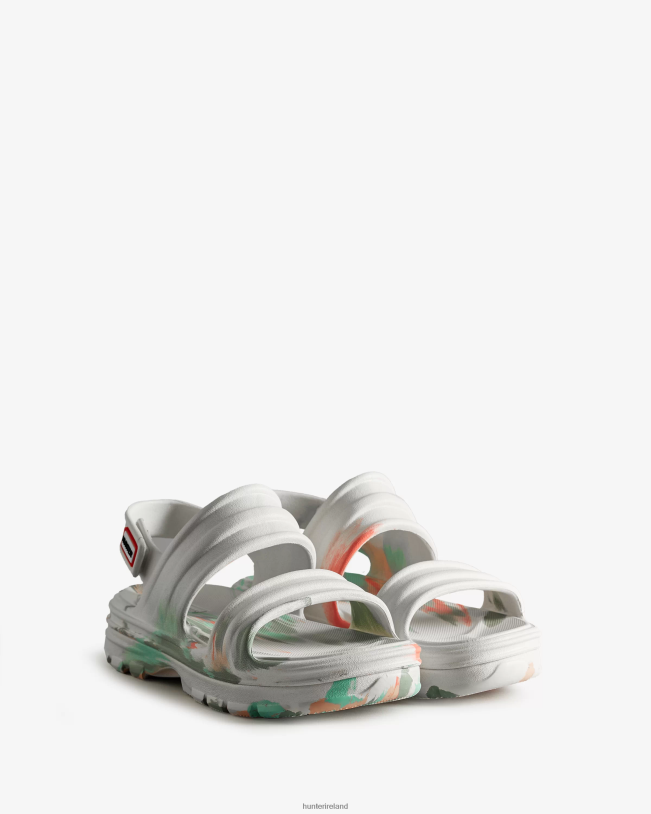 Hunter Women PF0RJ244 BLOOM Marble Sandal