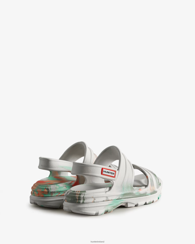 Hunter Women PF0RJ244 BLOOM Marble Sandal