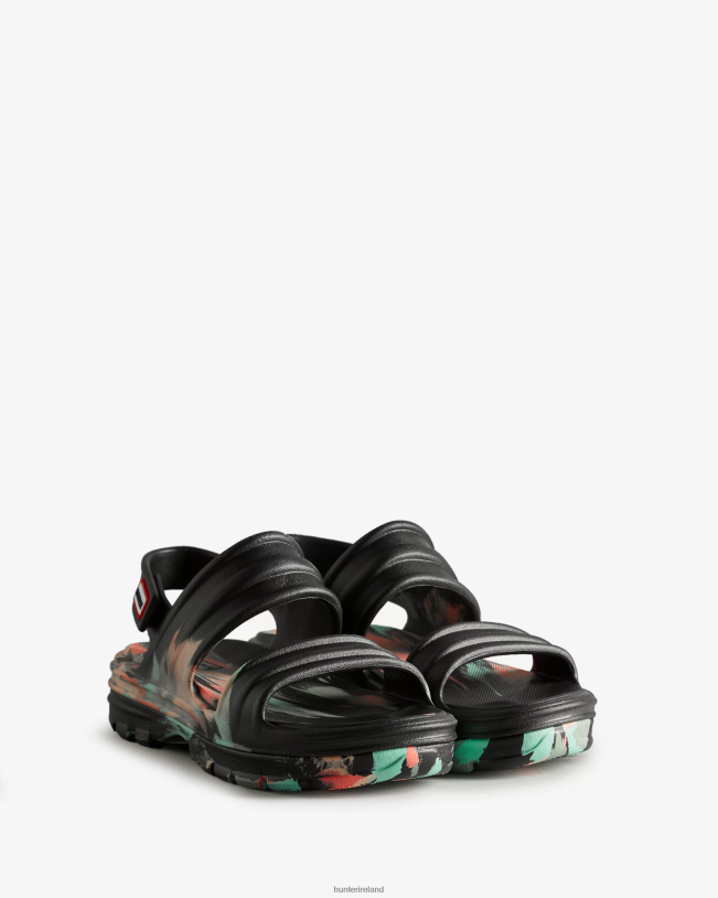 Hunter Women PF0RJ257 BLOOM Marble Sandal
