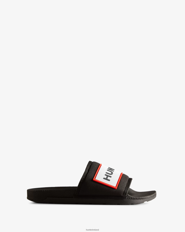 Hunter Women PF0RJ105 Neoprene Logo Slides